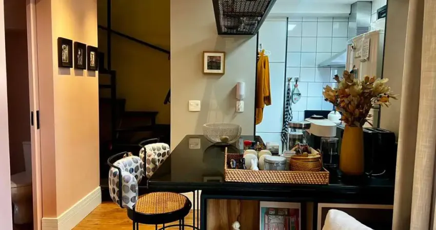 Apartamento tipo para venda com 1 quarto, sendo 1 suíte, 49m²