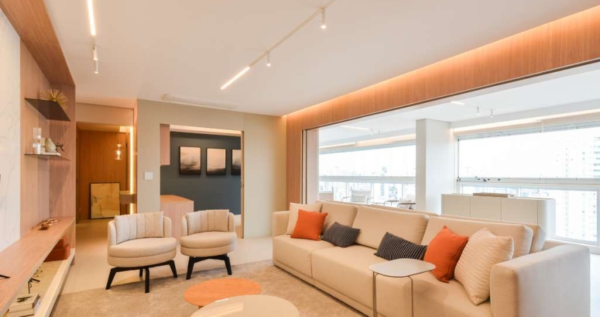 Apartamento tipo para venda com 3 quartos, sendo 3 suítes, 211m²