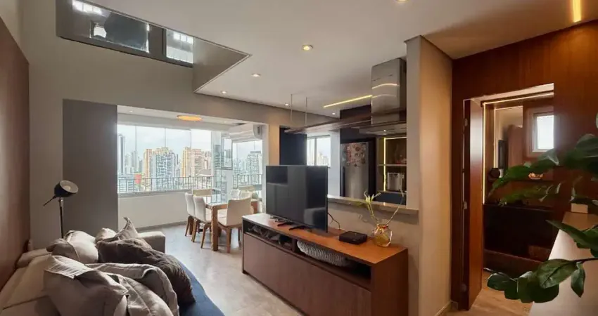 Duplex para venda em brooklin com 1 quarto, sendo 1 suíte, 61m²