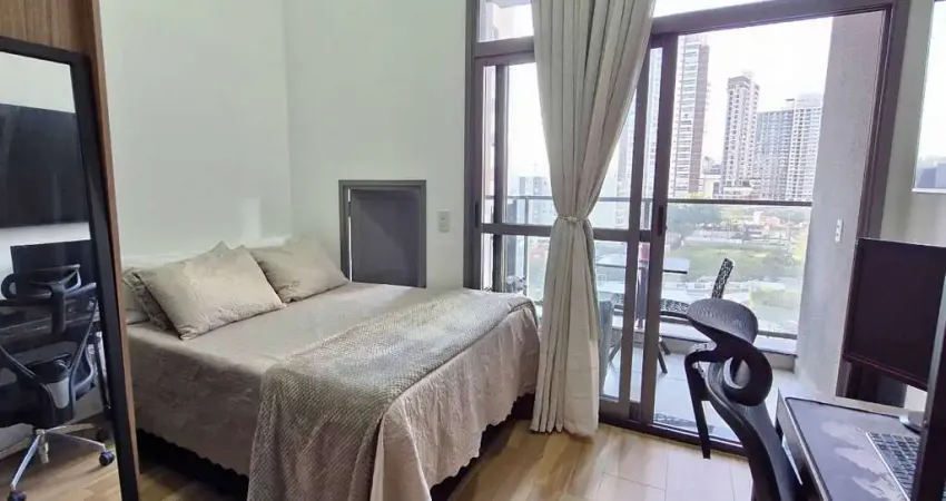 Apartamento tipo para venda em brooklin com 1 quarto, sendo 1 suíte, 25m²