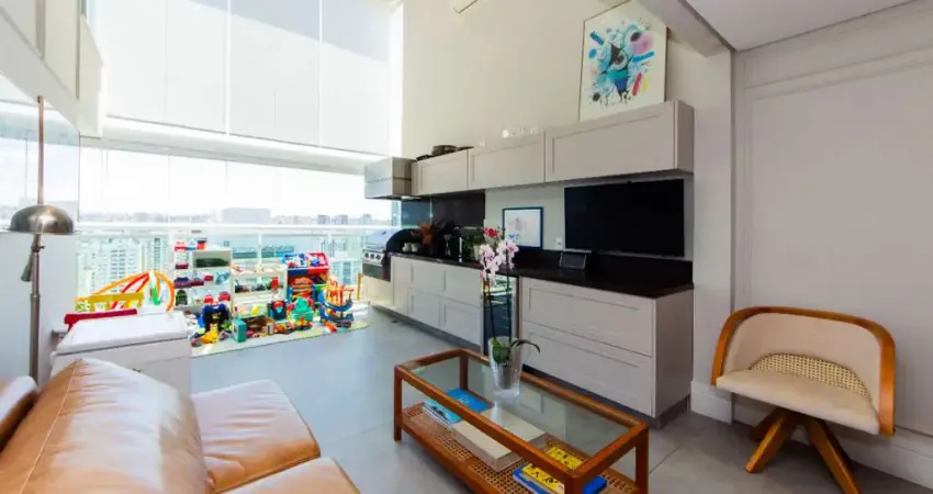 Apartamento tipo para venda em brooklin com 3 quartos, sendo 1 suíte, 173m²