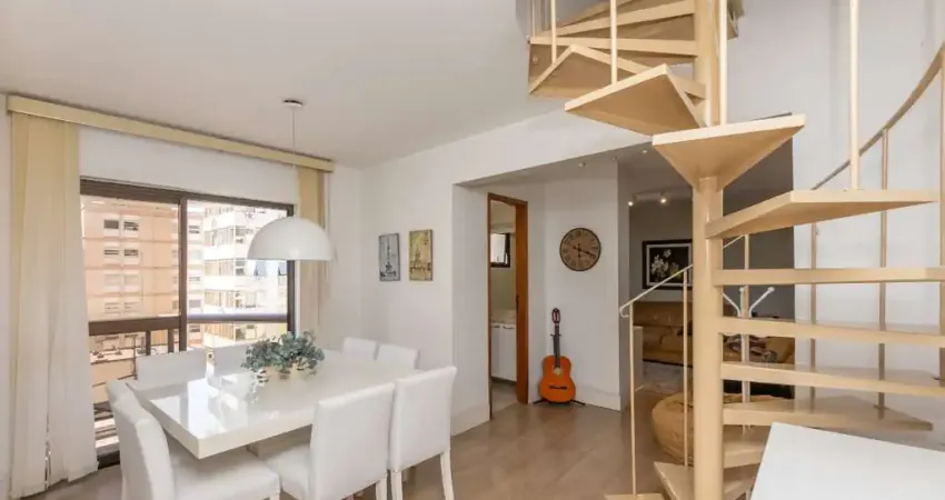 Duplex para venda em jardim paulista com 2 quartos, sendo 2 suítes, 90m²