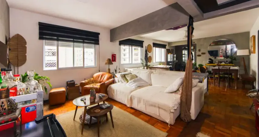 Apartamento tipo para venda em cerqueira césar com 2 quartos, sendo 1 suíte, 153m²