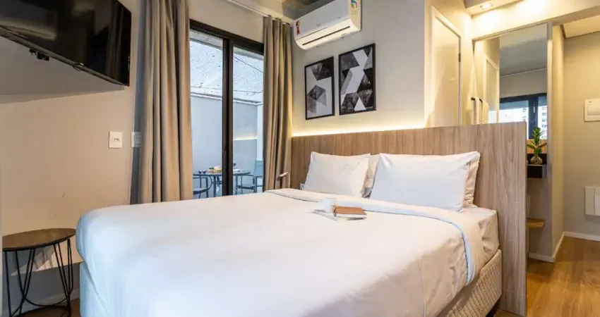 Apartamento tipo para venda em jardim paulista com 1 quarto, 32m²