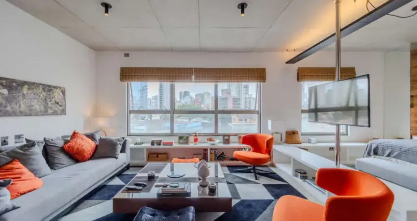 Apartamento para venda em vila olímpia com 1 quarto, sendo 1 suíte , 70m²