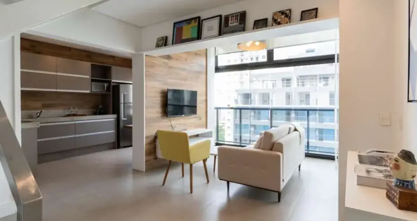 Apartamento para venda em Vila Olímpia com 1 quarto, sendo 1 suíte , 62m²