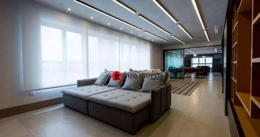 Apartamento com 4 dormitórios à venda, 337 m² por r$ 8.800.000,00 - tatuapé - são paulo/sp