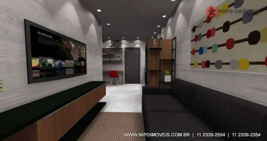 Apartamento com 1 dormitório à venda, 38 m² por R$ 320.000,00 - Tatuapé - São Paulo/SP