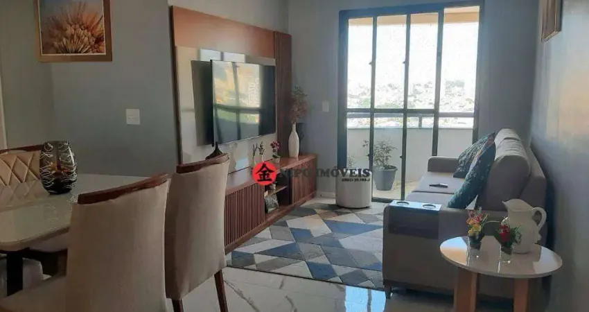 Apartamento com 2 dormitórios à venda, 58 m² por R$ 550.000,00 - Vila Carrão - São Paulo/SP