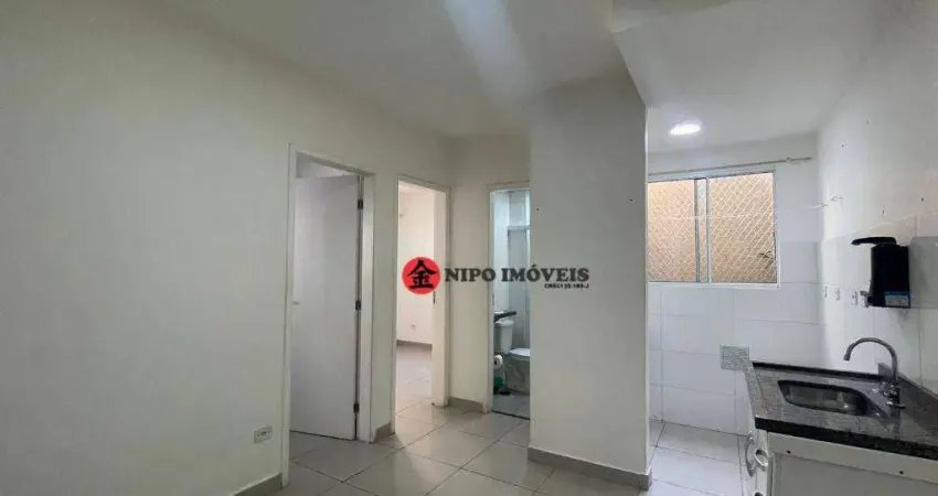 Apartamento com 2 dormitórios, 40 m² - venda por R$ 295.000,00 ou aluguel por R$ 2.000,00/mês - Tatuapé - São Paulo/SP