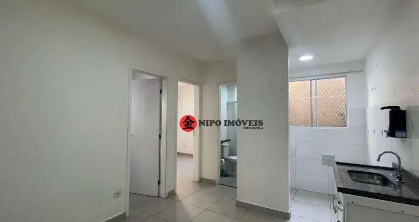 Apartamento com 2 dormitórios, 40 m² - venda por R$ 295.000,00 ou aluguel por R$ 2.000,00/mês - Tatuapé - São Paulo/SP
