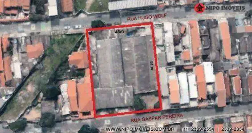 Terreno à venda, 2193 m² por R$ 6.579.000,00 - Vila Paulistania - São Paulo/SP