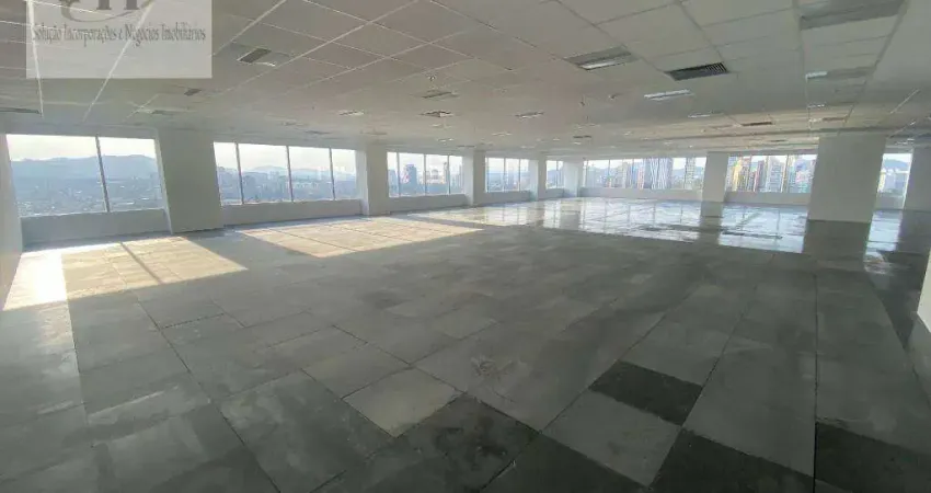 Conjunto para alugar, 1000 m² por r$ 76.925,74/mês - edifício west corp - barueri/sp