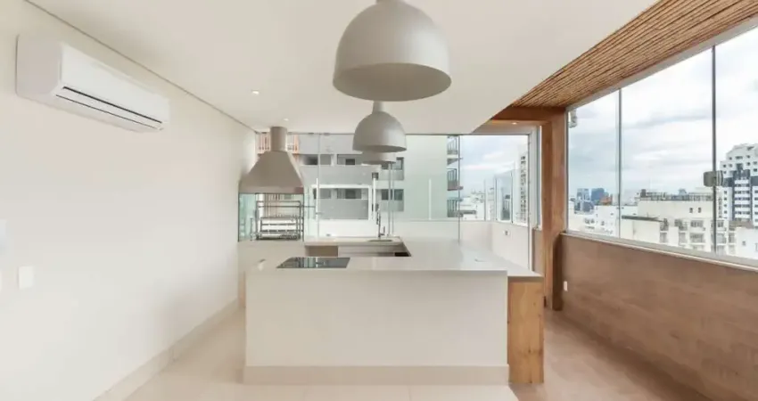 Agradável cobertura para venda em brooklin com 4 quartos, sendo 2 suítes, 264m²