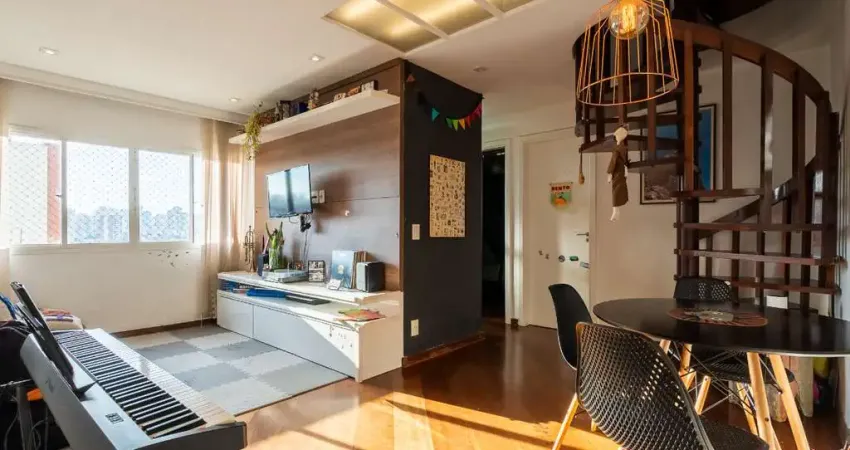 Agradável cobertura para venda em vila gumercindo com 3 quartos, sendo 1 suíte, 107m²