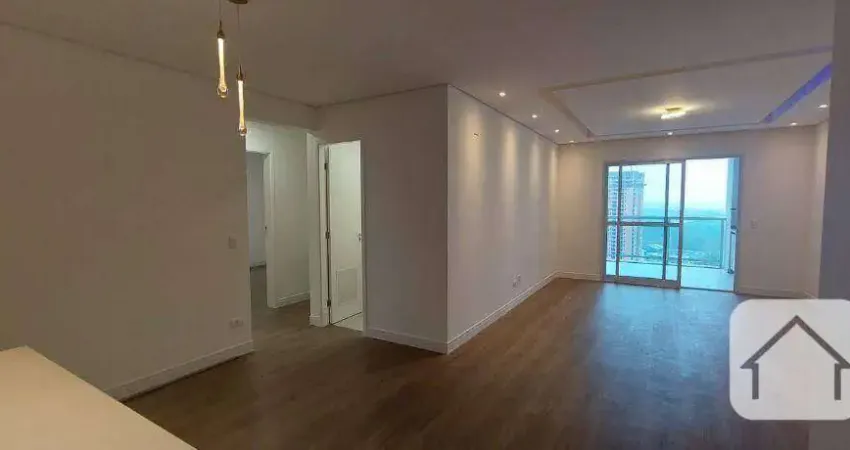 Apartamento com 3 dormitórios para alugar, 125 m² por r$ 4.000,00/mês - jardim santa bárbara - embu das artes/sp