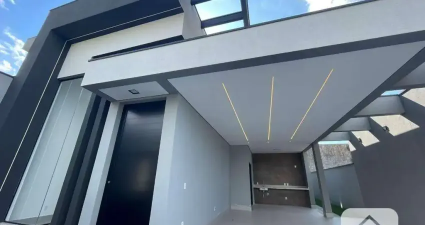 Casa Térrea Nova em Vinhedo  3D/1S - Fotovoltáica - Padrão diferenciado.