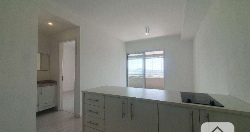 Apartamento com 1 dormitório para alugar, 45 m² por R$ 3.856/mês - Parque Industrial Tomas Edson - São Paulo/SP