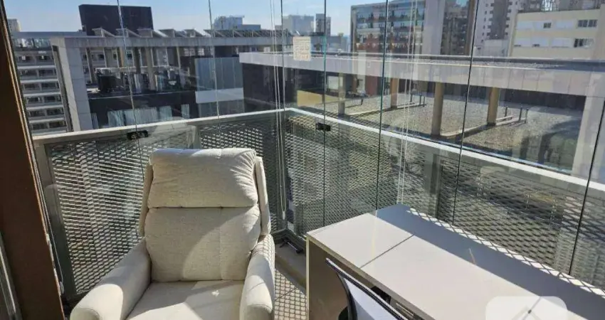 Apartamento com 1 dormitório para alugar, 26 m² por R$ 4.460,00/mês - Pinheiros - São Paulo/SP