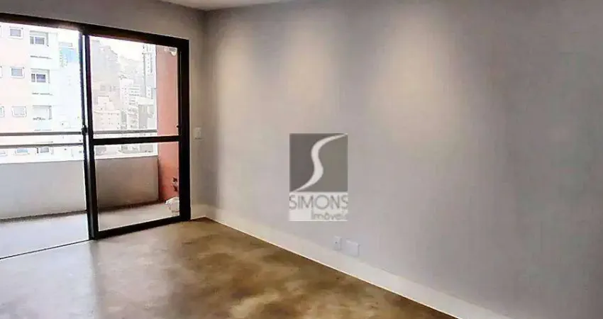 Apartamento com 1 dormitório à venda, 55 m² por r$ 860.000,00 - pinheiros - são paulo/sp