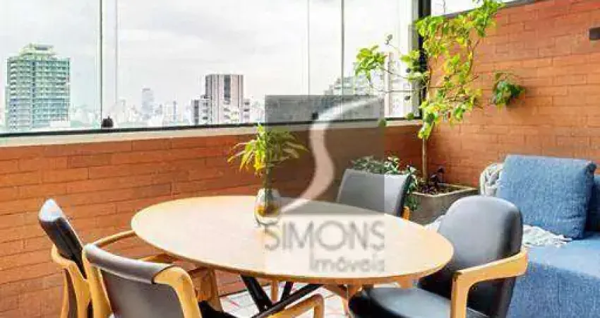 Apartamento duplex com 1 dormitório à venda, 70 m² por r$ 2.500.000,00 - pinheiros - são paulo/sp