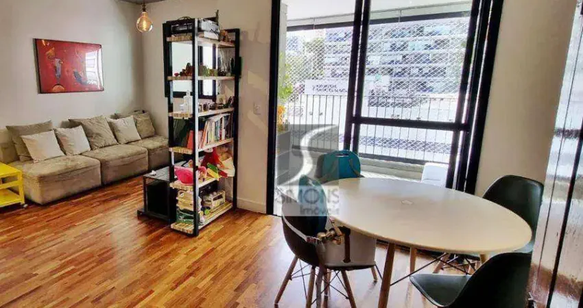 Apartamento com 2 dormitórios à venda, 70 m² por r$ 1.266.700,00 - pinheiros - são paulo/sp