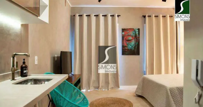 Apartamento à venda, 25 m² por r$ 469.000,00 - pinheiros - são paulo/sp