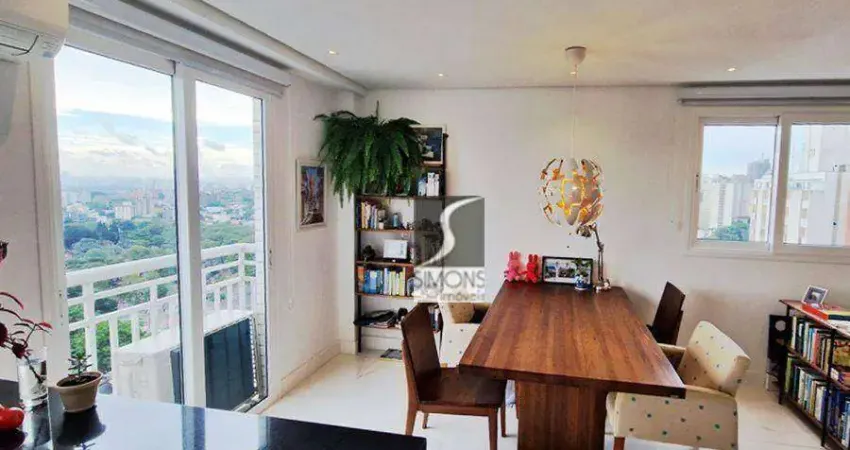 Apartamento com 1 dormitório à venda, 62 m² por r$ 895.000,00 - pinheiros - são paulo/sp