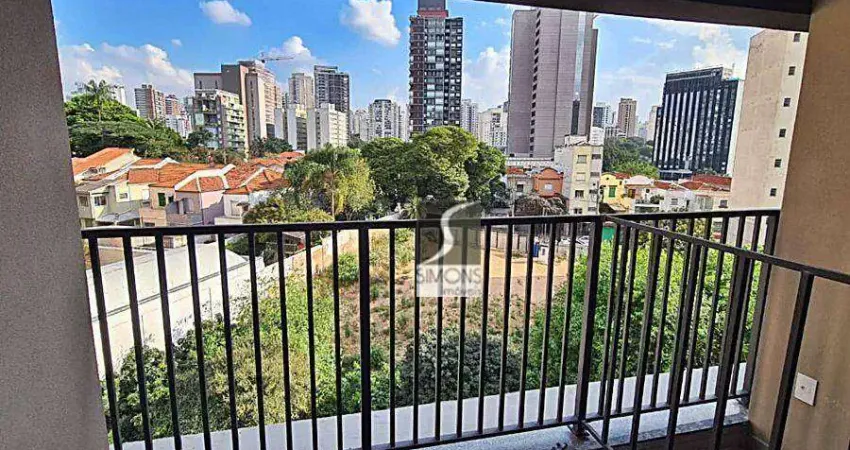 Apartamento studio com 1 dormitório à venda, 22 m² por r$ 465.000 - água branca - são paulo/sp