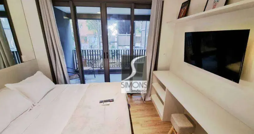 Apartamento studio à venda, 29 m² por r$ 630.000 - vila madalena - são paulo/sp