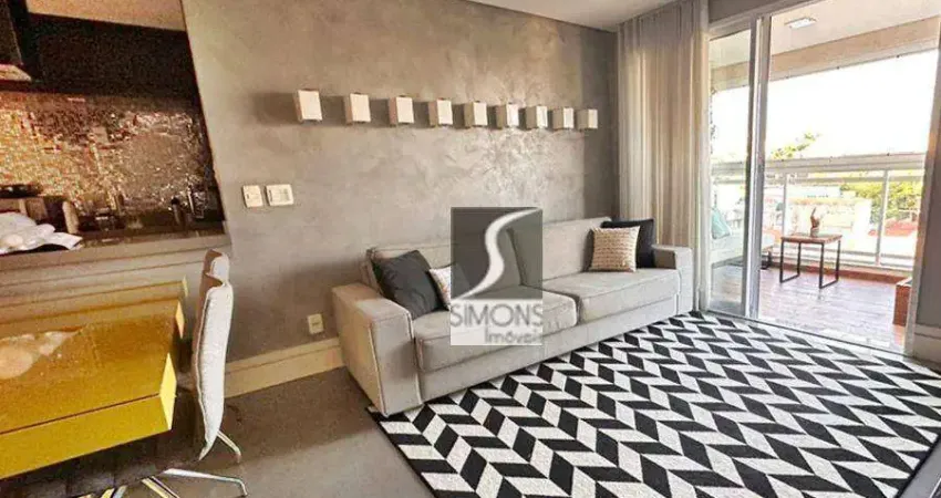 Apartamento com 2 dormitórios à venda, 77 m² por r$ 1.350.000,00 - alto de pinheiros - são paulo/sp