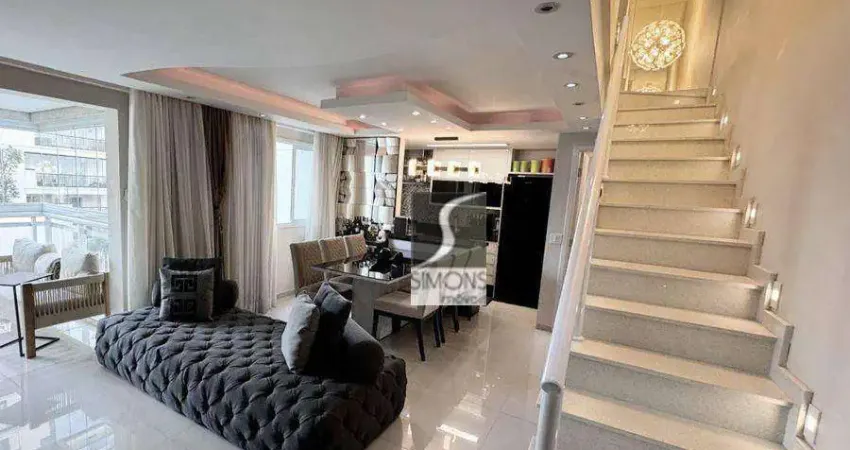 Apartamento duplex com 2 dormitórios à venda, 78 m² por r$ 1.700.000,00 - alto de pinheiros - são paulo/sp