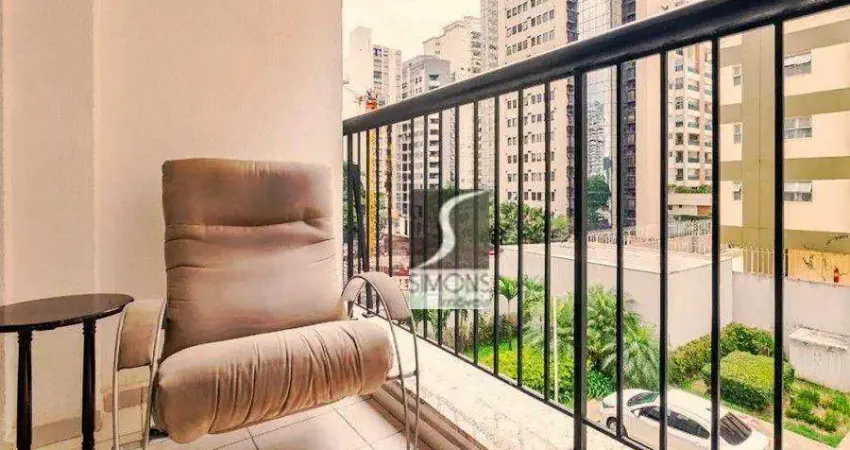 Apartamento com 2 dormitórios à venda, 54 m² por r$ 750.000,00 - pinheiros - são paulo/sp