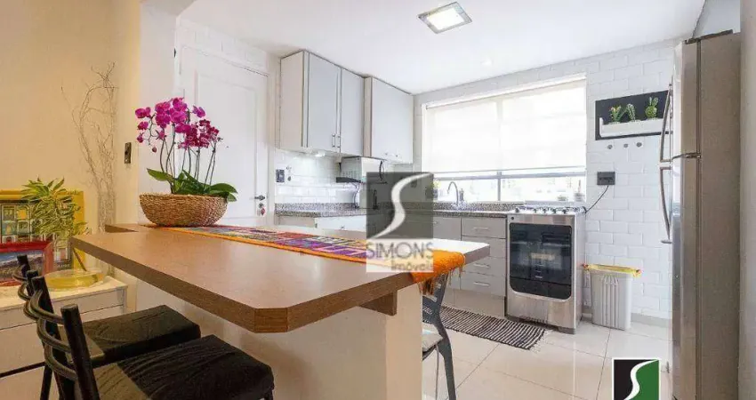 Apartamento com 2 dormitórios à venda, 99 m² por r$ 1.470.000,00 - pinheiros - são paulo/sp