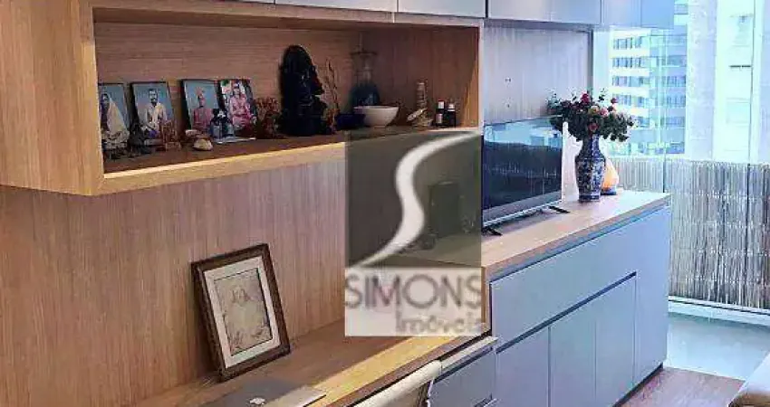 Apartamento com 1 dormitório à venda, 43 m² por r$ 579.000 - alto de pinheiros - são paulo/sp