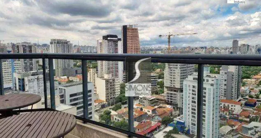 Apartamento à venda, 31 m² por r$ 580.000,00 - pinheiros - são paulo/sp