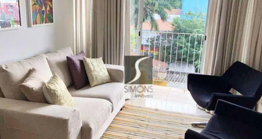 Apartamento com 2 dormitórios à venda, 65 m² por r$ 900.000,00 - vila madalena - são paulo/sp