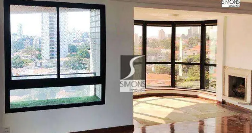 Apartamento com 3 dormitórios à venda, 280 m² por r$ 4.900.000,00 - alto de pinheiros - são paulo/sp