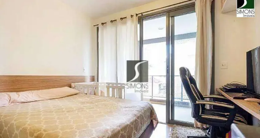 Apartamento com 1 dormitório à venda, 29 m² por r$ 480.000,00 - vila madalena - são paulo/sp