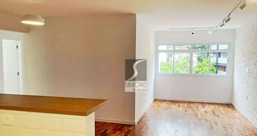Apartamento com 2 dormitórios à venda, 96 m² por r$ 1.390.000,00 - vila madalena - são paulo/sp