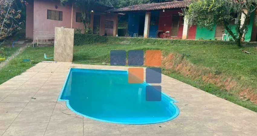 Sítio com 3 dormitórios à venda, 242 m² por r$ 1.800.000,00 - rosário - sabará/mg