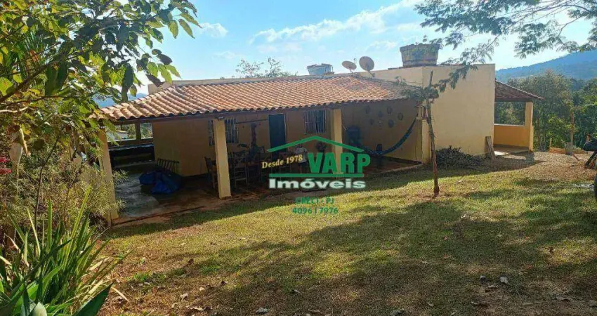 Sítio com 2 dormitórios à venda, 2500 m² por r$ 350.000,00 - roças novas - caeté/mg