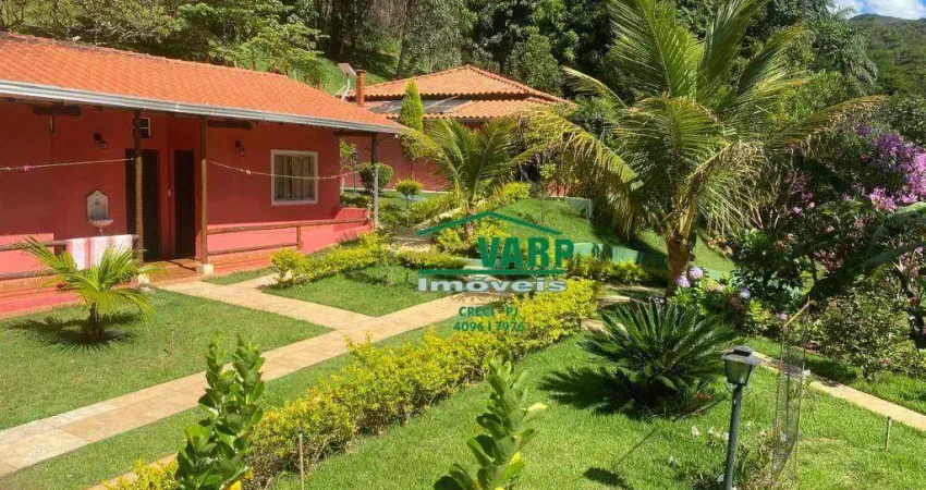 Sítio com 2 dormitórios à venda, 75000 m² por R$ 1.590.000,00 - Ravena - Sabará/MG
