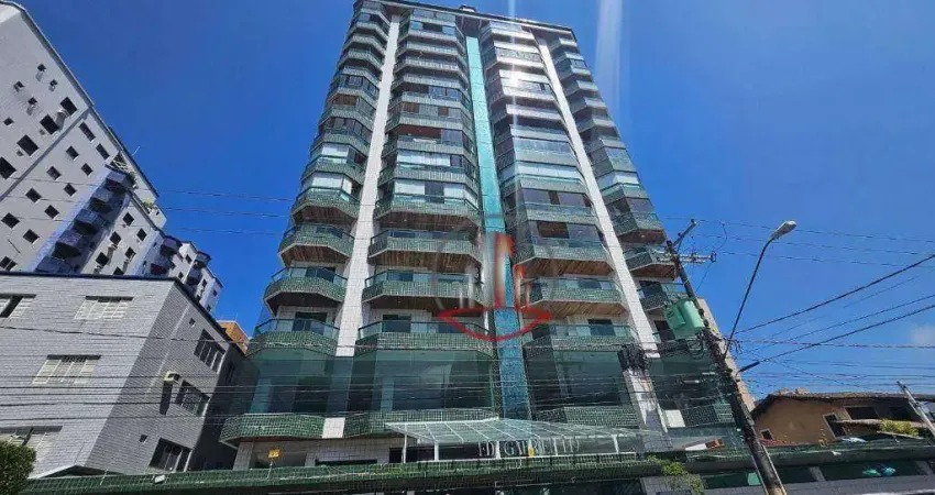 Apartamento de 2 dormitórios sendo 1 suíte a venda em Praia Grande, Canto do Forte, R$259.900,00 de entrada e chaves na mão.