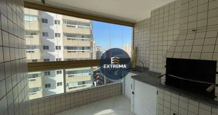 Apartamento de 3 dormitórios mobiliado em Praia Grande