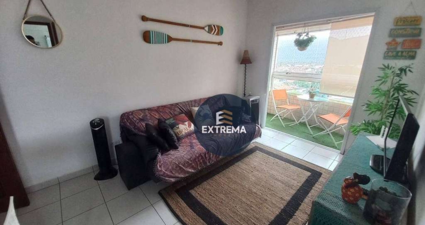 Apartamento com 1 dormitório à venda, 38 m² por R$ 265.000 - Balneário Flórida - Praia Grande/SP