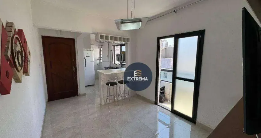 Apartamento de 1 dormitório a venda em Praia Grande, Canto do Forte