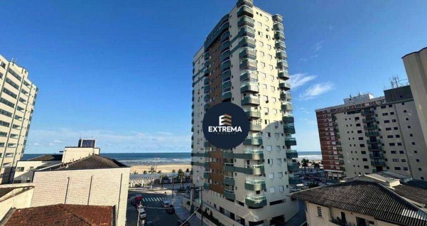 Apartamento de 2 dormitórios sendo 1 suíte a venda em mPraia Grande, vista mar