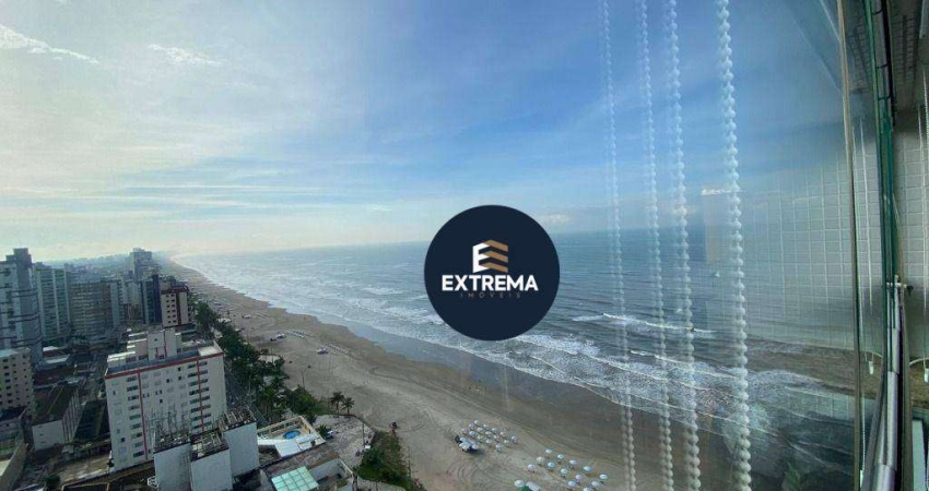 ??? Apartamento 3 Suítes à Venda na Praia Grande | Beira-Mar com Vista Total | Porteira Fechada