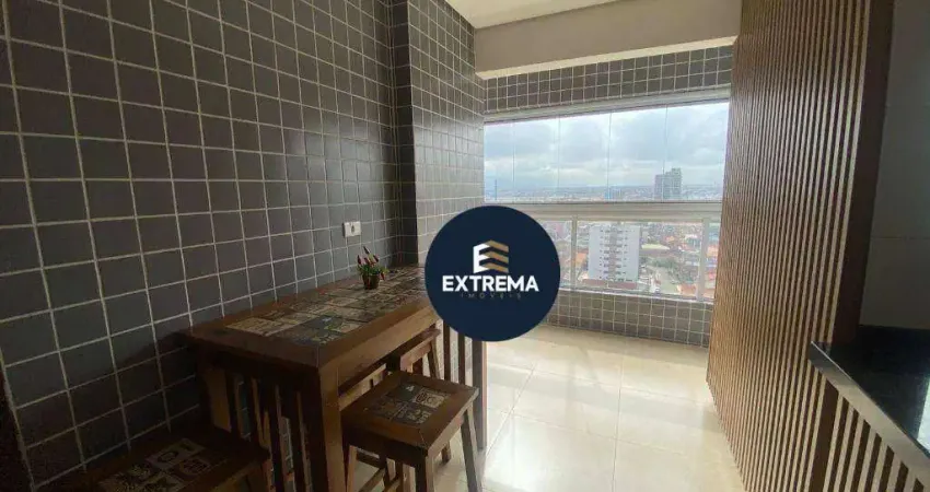 ??? Apartamento Mobiliado com Vista Mar – 2 Dormitórios – Pé na Areia em Praia Grande!
